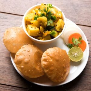 Nano Thali [ 1 Subji+ 4 Chapati+ Salad]