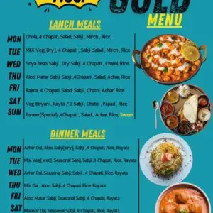 Gold Menu