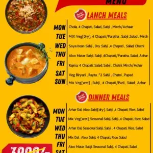 Regular Menu