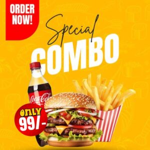 Sandwitch Mania+Noori Finger chips+ Coca-cola